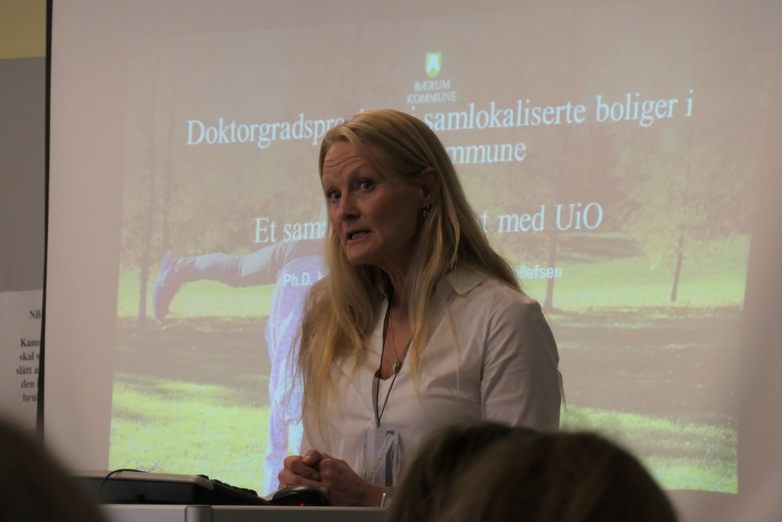 Fremlegg om PhD-prosjekt om ernæring i Bærum kommune
