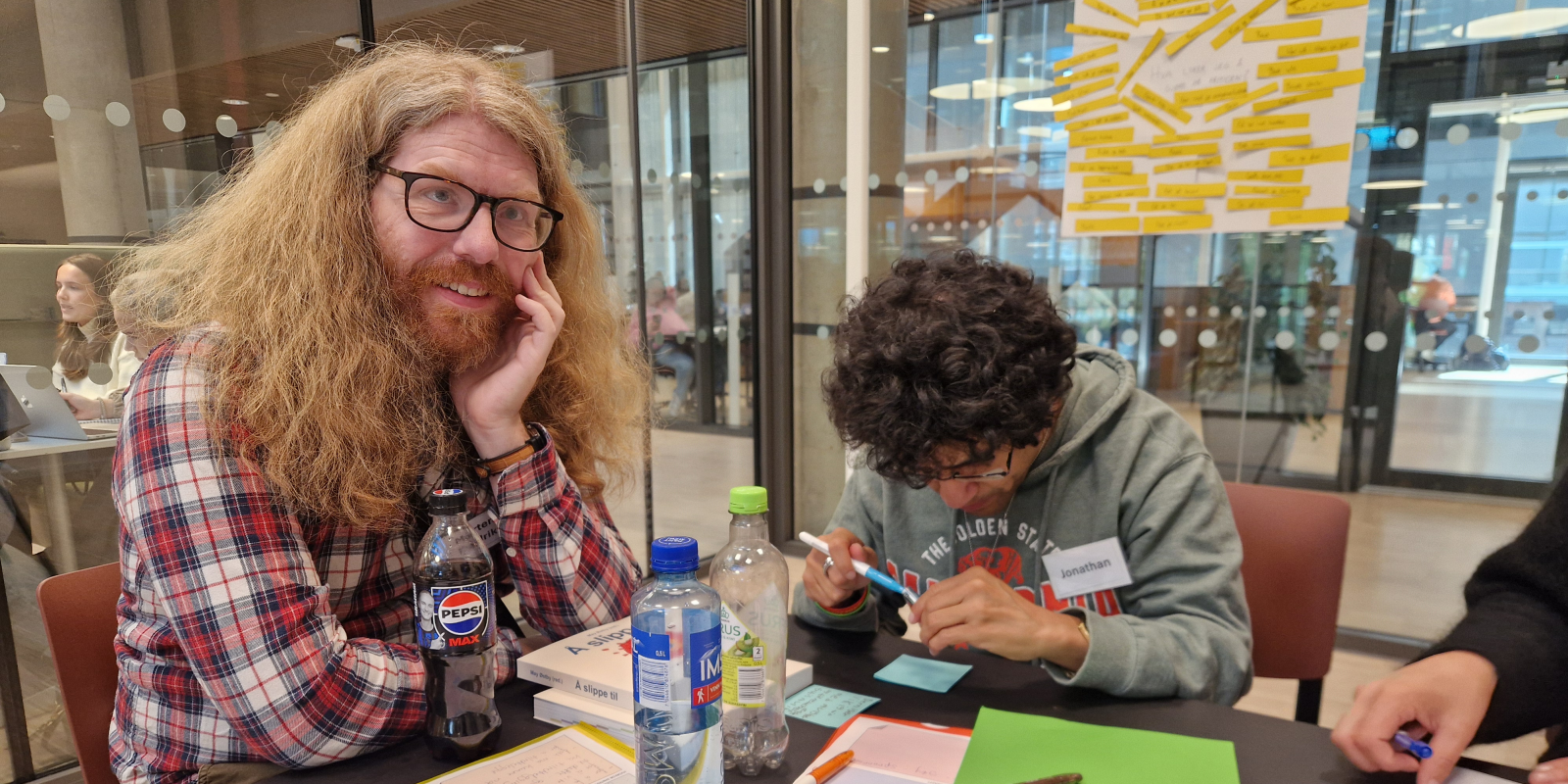 Morten Fredrik (Frikk) Jeppesen og Jonathan Borge