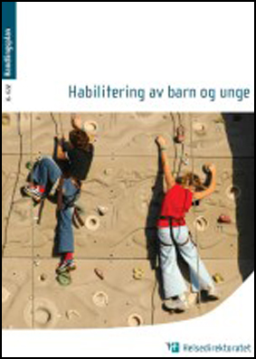 Bilde av forsiden på rapport om habilitering av barn