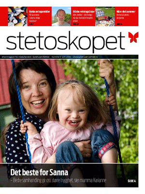 Forsidebilde Stetoskopet nr. 3 2010 © Sykehuset i Østfold