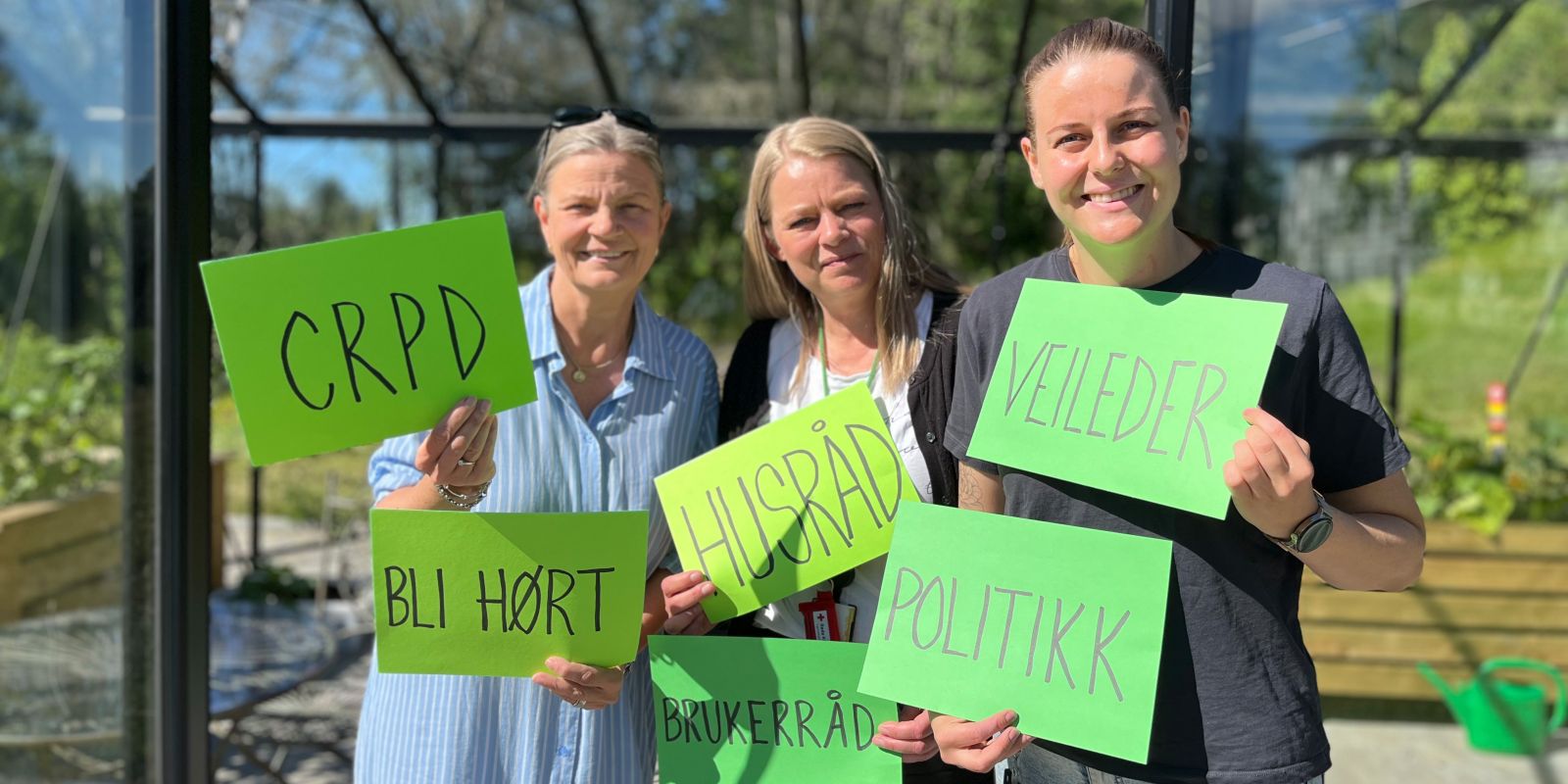 Hege Walhovd (t.v), Gry Borchgrevink og Camilla Temmen Evensen Copyright: Sigurd Tofastrud