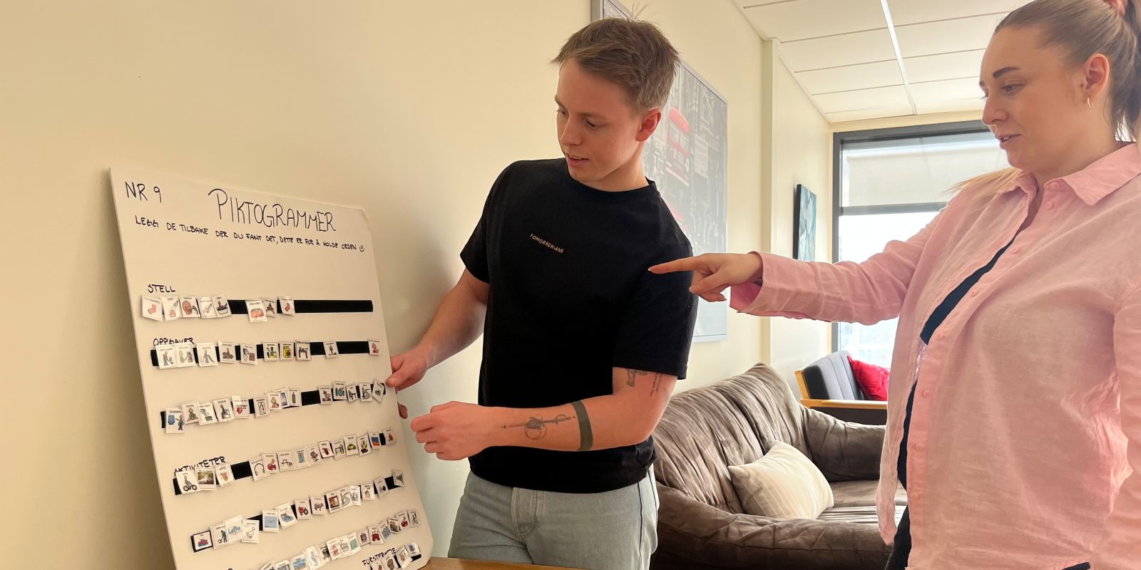 Josefine Hjelmtvedt og Håvard Kvam