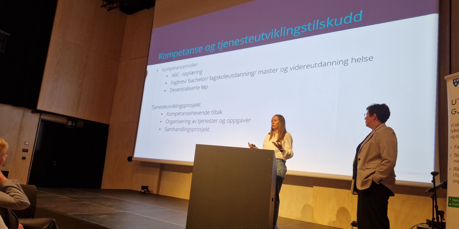Berit Sundal og Ida Stene Tangstad