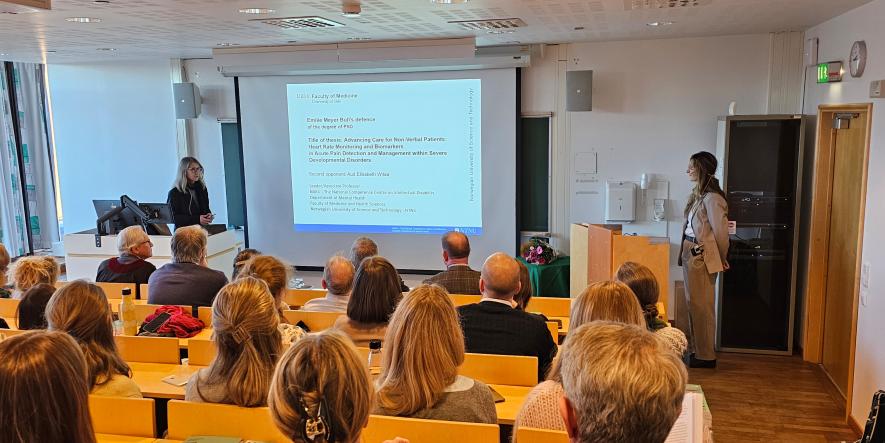 Emilie Meyer Bull og Aud Elisabeth Witsø 