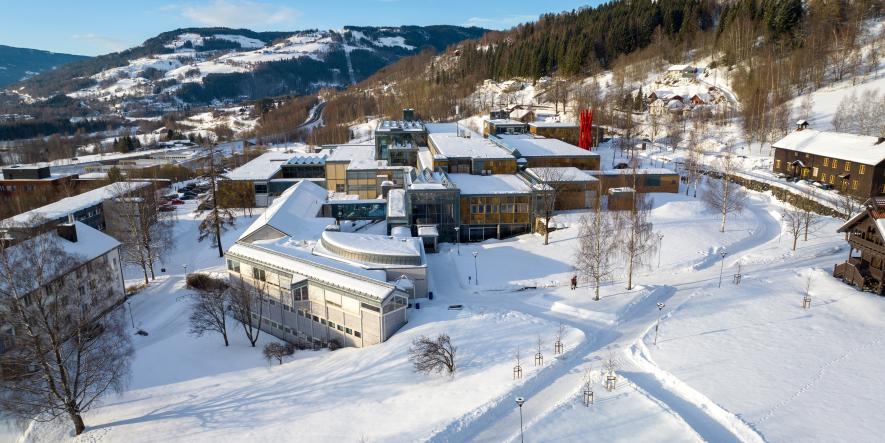 Campus Lillehammer Foto: Ole/Andrè Lagmandokk/Høgskolen i Innlandet