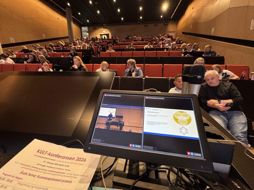 Bilde av deltakere på konferansen i Tromsø