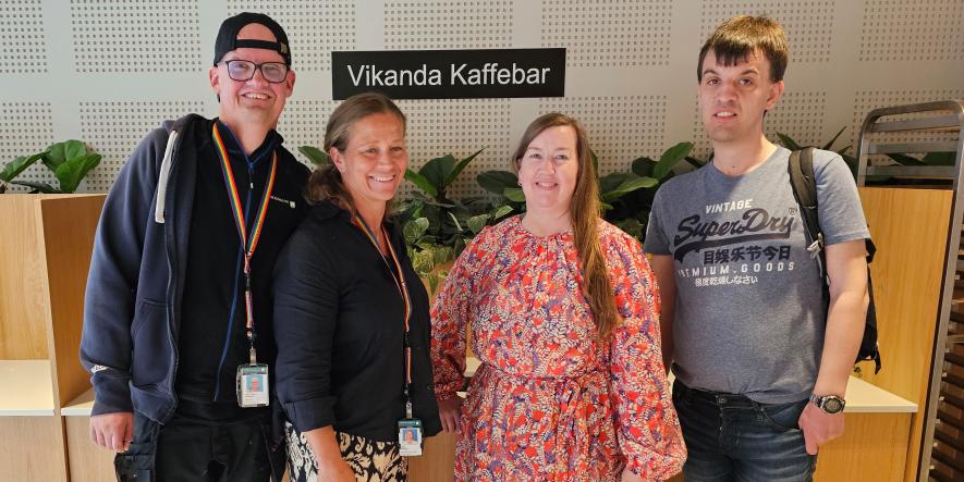 Håkon Solbakken, Lene Valakar, Connie Crawford og Petter Hustad