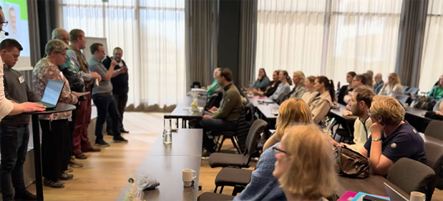 Bilde av deltakerne på konferansen i Kristiansand