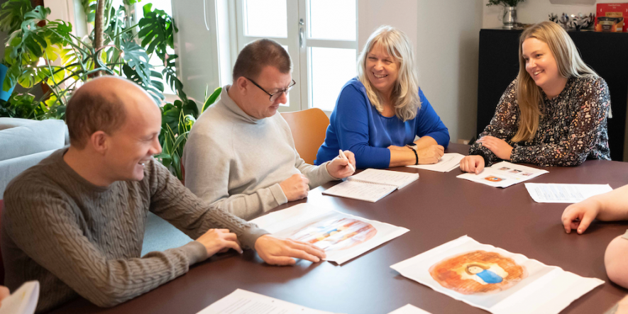Skriveprosessen Foto: Rune Hammerstad