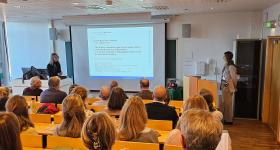 Emilie Meyer Bull og Aud Elisabeth Witsø 