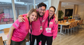 Lise Holm, Erik Johan Steenbuch og Camilla Melvoll Berntsen