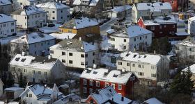 Bilde av hus i Trondheim