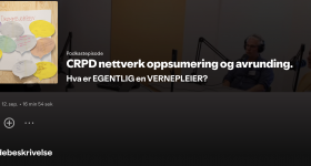 Bilde av Spotify siden til - Hva er egentlig en vernepleier